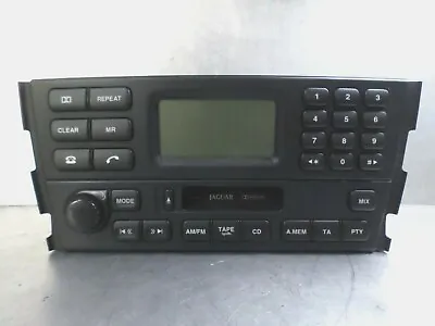 Jaguar S-type Radio Tape Cassette Stereo Head Unit + Security Code 2r8318k876ac • $39.22