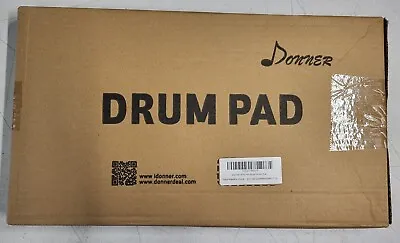 $31.49 • Buy DONNER Drum Practice Pad 8 Inches - NIB