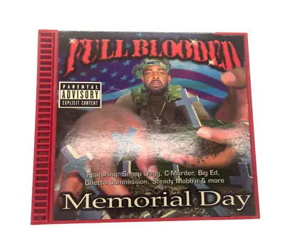 Memorial Day By Full Blooded (CD 1998 No Limit Records) CD COMPLETE Red CASE • $42.99