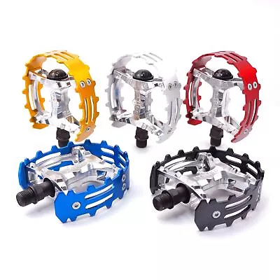 Wellgo BMX MTB XC-II Bear Trap Bicycle Bike Pedals 1/2  Old School Vintage Bike • $32.22