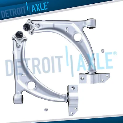 Pair (2) Front Lower Control Arms + Ball Joints For Volkswagen Passat Tiguan CC • $123.61