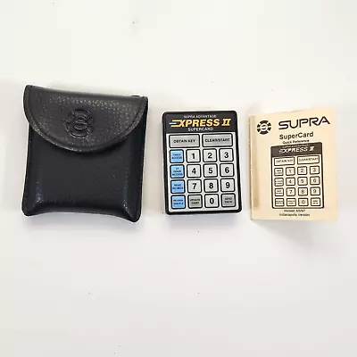 Supra Advantage Express 2 Super Card Real Estate Keycard • $30.60