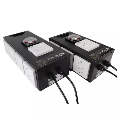 TimerBox Black Box 4-Way 6-Way 8-way Contactor Relay Timer Lighting Grow Light • £45