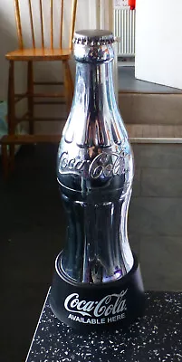 Coca Cola Coke Chrome Pub Bar Top Bottle Opener - Man Cave - Home Bar • £20