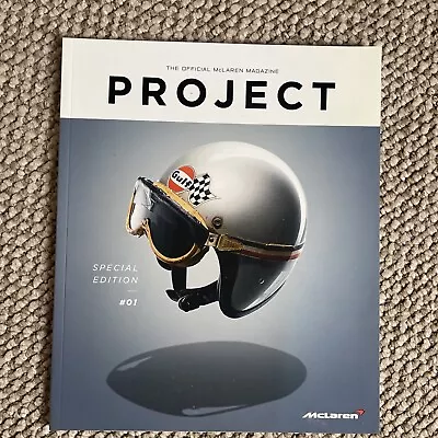 OFFICIAL McLAREN PROJECT MAGAZINE EDITION ISSUE 01 1 2015 P1 F1 675 650 BROCHURE • £14