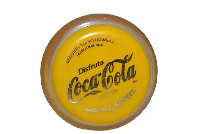 Vintage Rare Toy Mexican Genuine 2 Yo-yo Russel Master Yellow & Red Coca Cola • $29.99