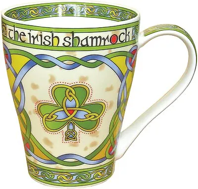 Royal Tara Irish Shamrock Mug New Bone China Tea Cup Coffe Mug Knot Design 13 Oz • $11.50