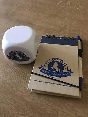 £2.95 • Buy HMP Swaleside Prison Notepad Pen And Stress Relief Cube.