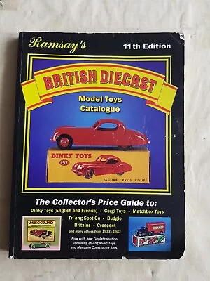 British Diecast Model Toys Catalogue By John Ramsay (Hardcover 2005) • £5