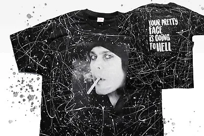 VILLE VALO Cigarette HIM His Infernal Majesty Pretty Face To Hell Goth LyricTee • $29.99