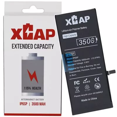 XCAP Extended Capacity Battery For Apple IPhone 6s Plus 3500mAh Replacement +25% • £16.05