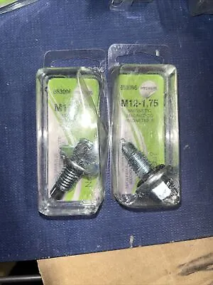 2 Pack Hillman Needa M12-1.75 Magnetic Oil Pan Drain Plug Plugs 653096 • $9.99