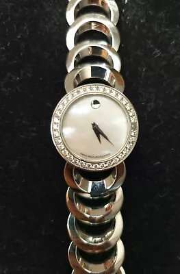 Movado Rondiro Genuine Diamond Watch For Lady. Please Read Note. • $1000