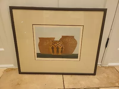 Stephen Neil Lorber (Born 1943)  Mission Baskets  Etching On Paper #28/80 • $550