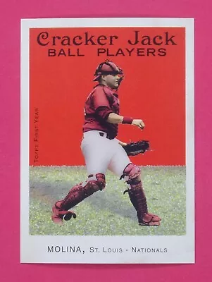 2004 Topps Cracker Jack Yadier Molina RC #204 St. Louis Cardinals • $30