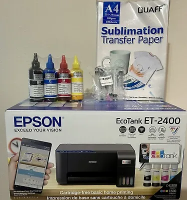 Sublimation Printer Epson Bundle Combo With Sublimation Ink And Paper • $289