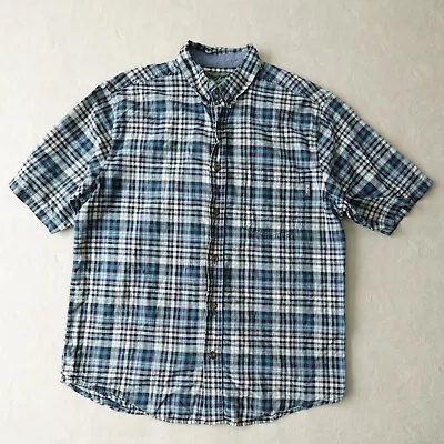 Woodrich Shirt Large Button Down Plaid • $20