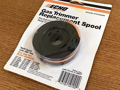 Echo / Shindaiwa 215-60240 Gas Trimmer Replacement Spool With .080  Line • $14.50