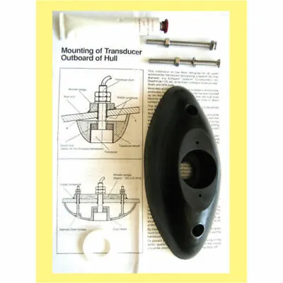 NASA Marine Thru Hul Transducer Mounting Kit│For Mounting Depth Transducer THTMK • £30