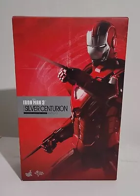 Hot Toys 1/6 Iron Man 3 Mms213 Silver Centurion Mk33 Mark Xxxiii Special Edition • $325