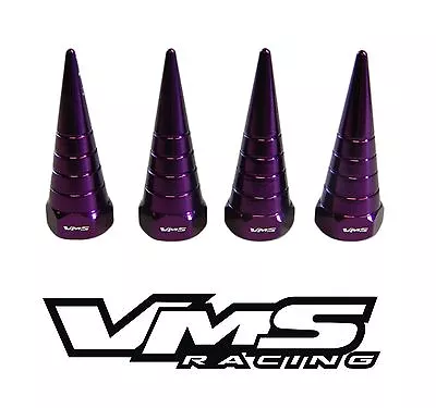 Vms Billet Aluminum Purple H22 H22a Vtec Valve Cover Spiral Spike Nuts 8 Pcs • $19.95