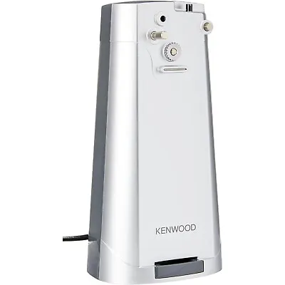 Kenwood Automatic 3-in-1 Can Tin Bottle Opener& Knife Sharpner Silver CAP70.A0SI • £27.89