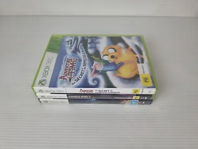 XBOX 360 Adventure Games Bundle Of 3 Fable Minecraft Adventure Time PAL  • $29.99