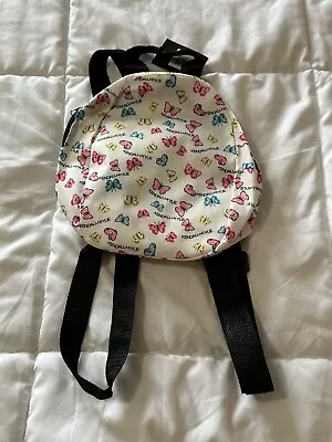 £0.80 • Buy NEW Kendall + Kylie Butterfly Print White Casual Cute Mini Backpack Purse Bag