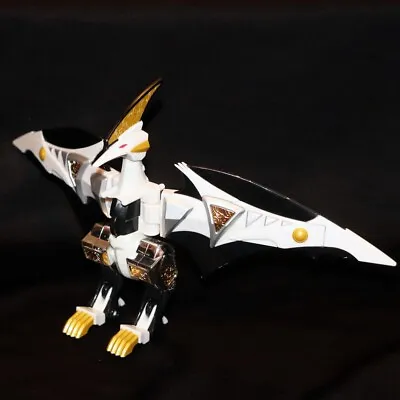 POWER RANGERS ABARANGERR Dino Thunder Top Gaylor Bakuryu Figure Dragozord White • $47.98