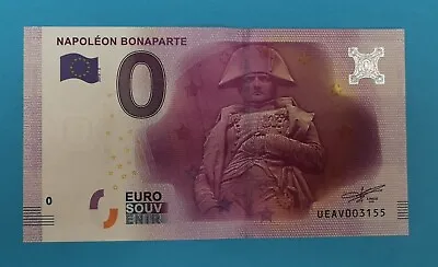 France Eurosouvenir 0 Euro Napoleon Bonaparte  2016 UEAV003155. UNC • £8.50