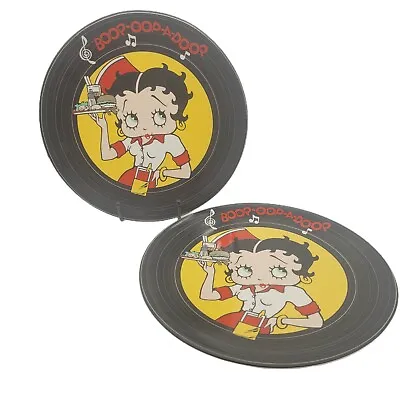 £21.63 • Buy Betty Boop 2 Dinner Plates Record Album Waitress (37696) 2007 10   Replacement 