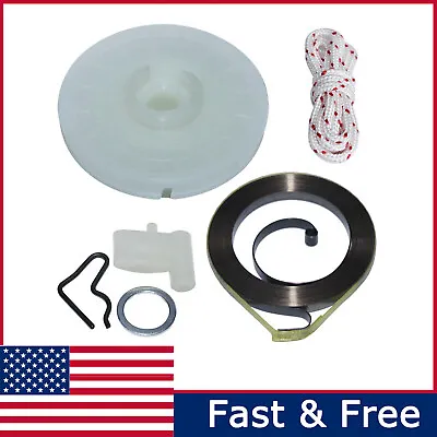 Recoil Starter Pulley Spring Rope Pawl Kit For Stihl FC55 FS55 FS45 FS46 MS290 • $8.83