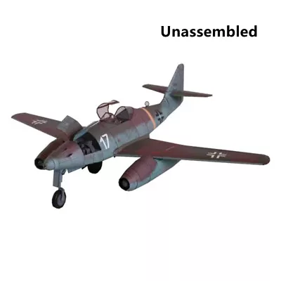 DIY Paper Plane WWII German ME-262 Fighter Model 1:33 Paper Jet Model Kit Gift A • $8.99