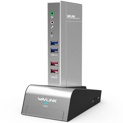 £131.99 • Buy Wavlink USB 3.0 Universal Docking Station W / HDD Dual Video Monitor Dock HDMI