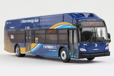 5.75 Inch MTA NYC Flyer Xcelsior Electric Bus HO 1/87 Scale Diecast Model • $39.99