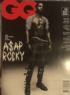 GQ Magazine (June/July 2021) ASAP ROCKY - A$AP • £13.18