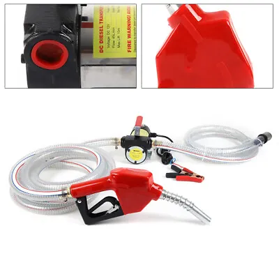 Commercial Electric Transfer Pump 12V DC Gas Kerosene 50L/min Portable! • $79