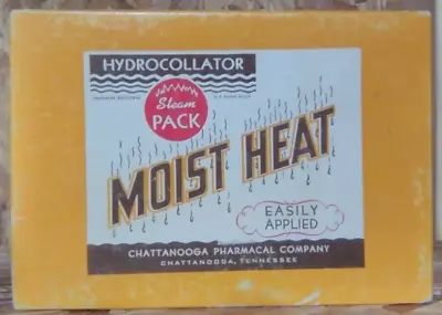Vintage Hydrocollator Moist Heat Steam Pack 10  X 12  & Neck Collar Chattanooga • $28.95