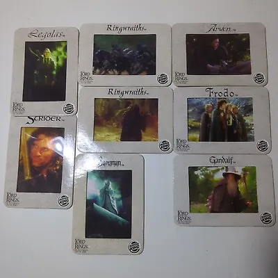 Lord Of The Rings Burger King Film Cell Trading Cards Choice Of 7 Cards • £4.99
