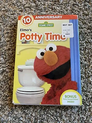 Sesame Street - Elmo's Potty Time - DVD - New Factory Sealed W/ Slipcover • $7.99