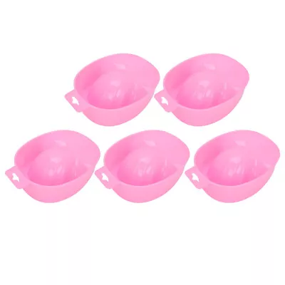 5Pcs Nail Polish Removal Bowl Manicure Soaking Tray Gel Remover Manicure Spa ETZ • $35.14