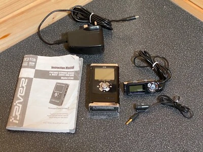 £99.95 • Buy SUPERB H140 40GB IRIVER MP3 PLAYER MULTI-RECORDING JUKEBOX & ACCESSORIES