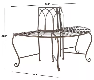 Safavieh ABIA TREE BENCH Reduced Price 2172733180 PAT5018B • $94