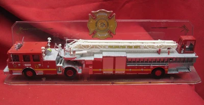 $79.99 • Buy Code 3 Collectibles 1:32 PHILADELPHIA Fire Dept Model Ladder Truck On Display