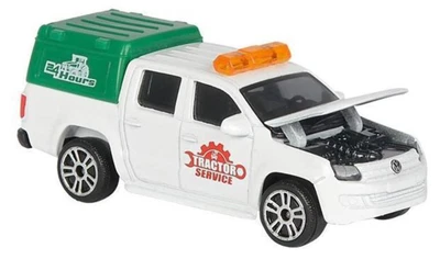 $7.64 • Buy Majorette 1/64 VW Amarok With Canopy Tractor Service White 212053056st2d