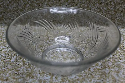 Vintage Anchor Hocking Glass 6.5'' Chip Or Dip Bowl FROM SET PLEASE SEE ALL PICS • $6.50