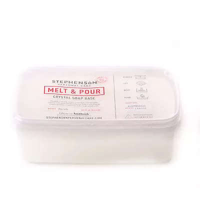 Melt And Pour Soap Suspension Soap Base - 1Kg • £11.95