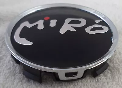 Miro Wheels Chrome / Black Custom Wheel Center Cap (1 CAP) NEW • $49