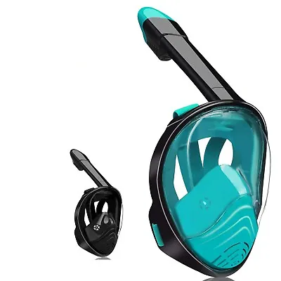 Full Face Diving Seaview Scuba Snorkel Snorkeling Mask Swimming Goggles GoPro AU • $22.89