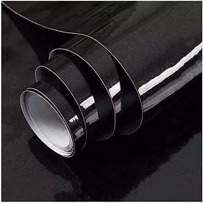 Stainless Steel Black Contact Paper Vinyl Self Adhesive Film Kitchen Countertop • $11.73